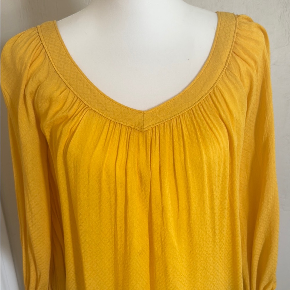 Marigold Flowy Blouse